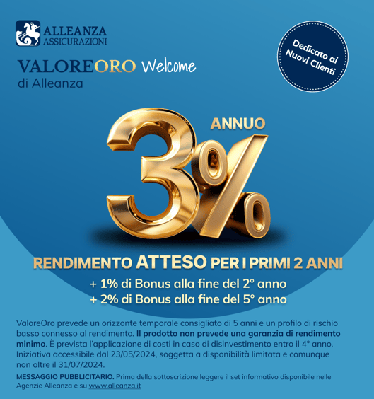valoreoro welcome